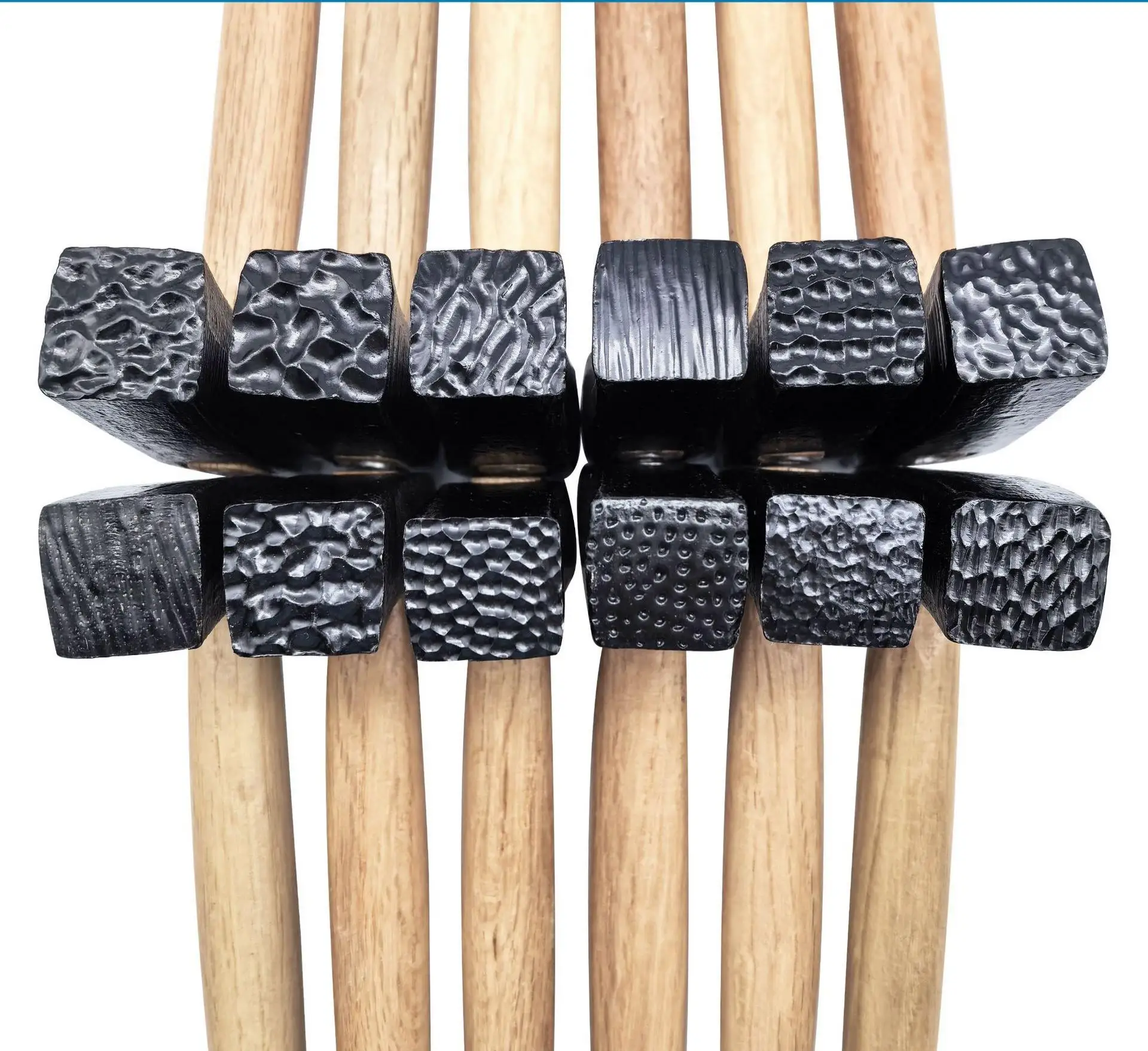 12 Types Texturing Hammer Set Jewelry Making Metal Pattern Design Forming Tools Texture Iron Hammer Bangle Ring Shaping