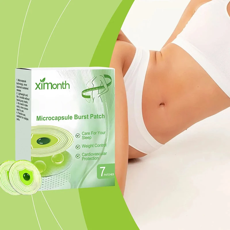 

Ximonth Пластыри для коррекции фигуры нежно заботы Пластырь для тела Длинный повседневный вес для тела ﻿ Наклейки для похудения с нашивкой для женщин и мужчин