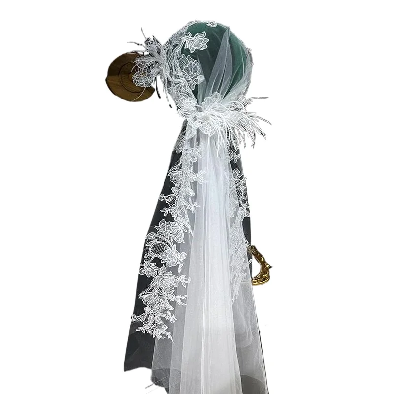 french-retro-republic-of-china-style-handmade-flower-lace-hat-veil-style-bridal-romantic-accessories