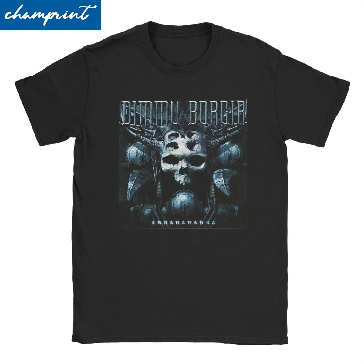 Abrahadabra Black Metal Band Men Women T Shirt Dimmu Borgir Rock Hipster Tee Shirt Short Sleeve T-Shirts Cotton Gift  Clothes