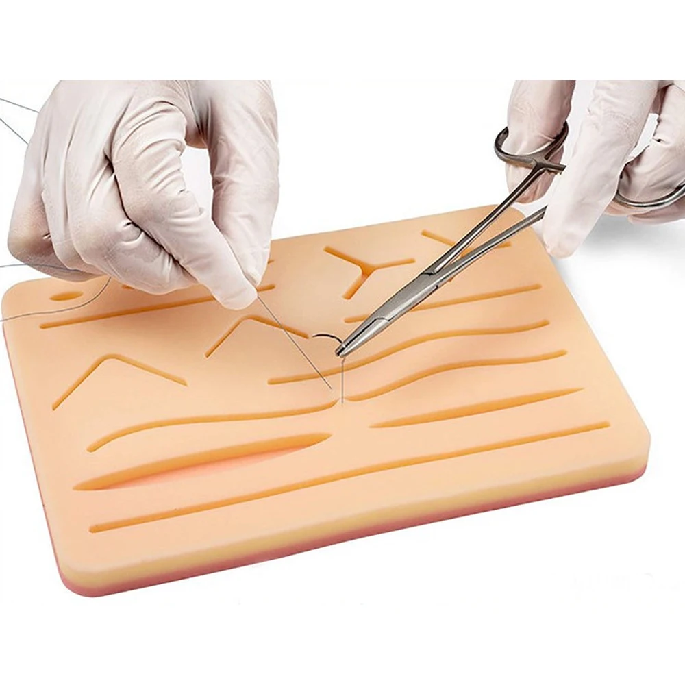 Surgical Suture Module Silicone Model Practice Medical Students Surgical Practice Wound Suture Skin