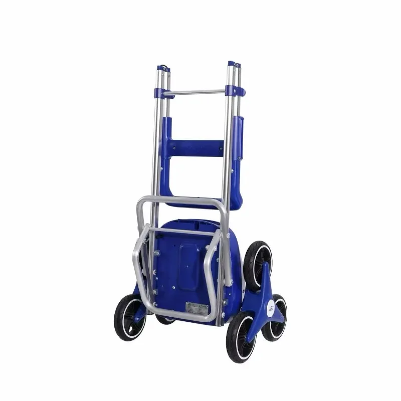 Electric Trolley with Stair-Climbing Capability Foldable Design 100kg Load Capacity