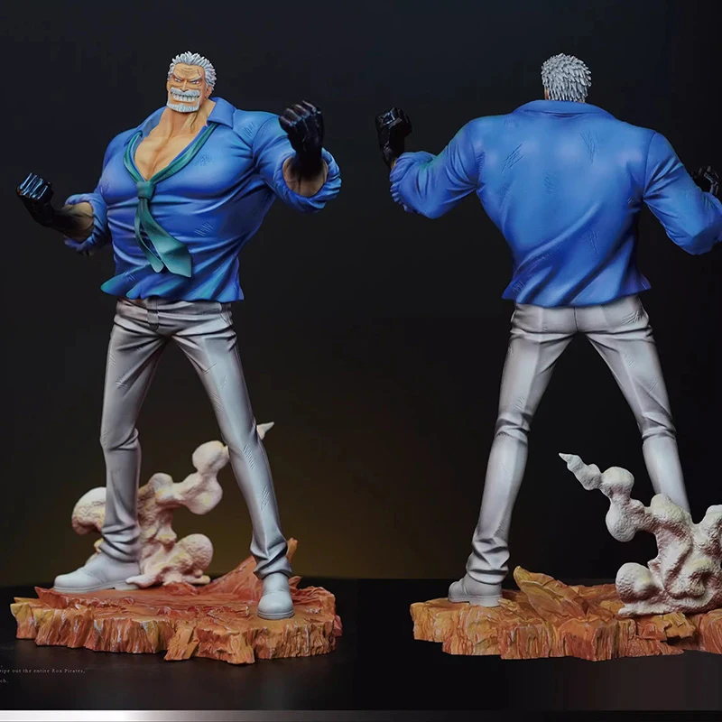 

New 30cm Anime One Pieces Figures Naval Hero Monkey·D·Garp Luffy Action Figures Model Doll Collection Ornament Gift Toy