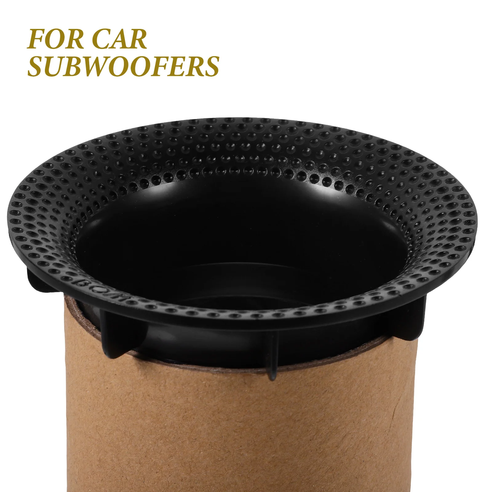 

Speaker Port Tube For Car Home Durable Plastic Paper Easy Install Heat Dissipation Simple Design Compatible Various Speakers Air