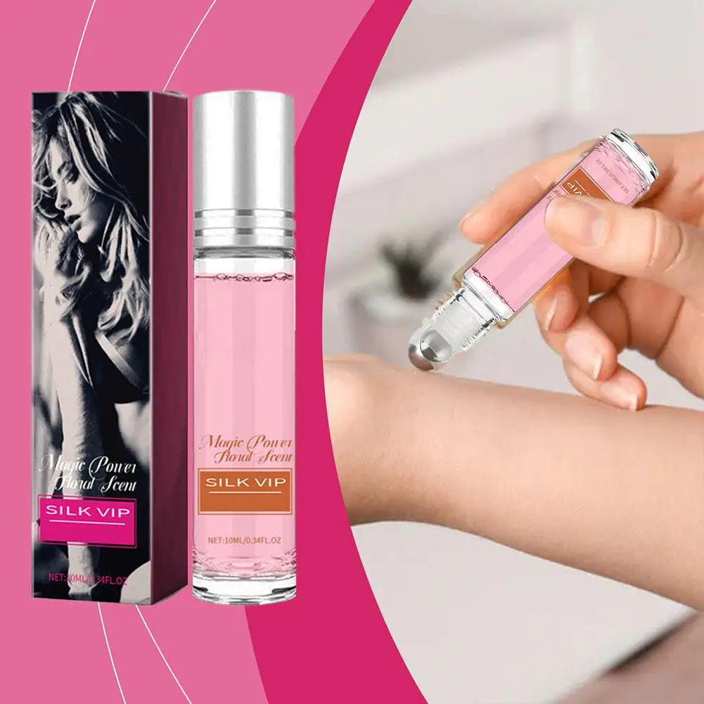 10 ml Parfüm Pheromon Pheromon Roller für Männer und Frauen Lang wirkendes Parfümöl Körper ätherisches Öl Parfüm elastisches Öl