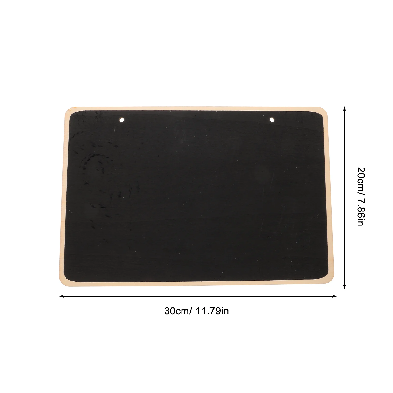 Mini Chalkboard Sign Wooden Hanging Message Board Reusable Door Wall Decor for Office Cafe Chalkboard Sign Chalk Board Erasable