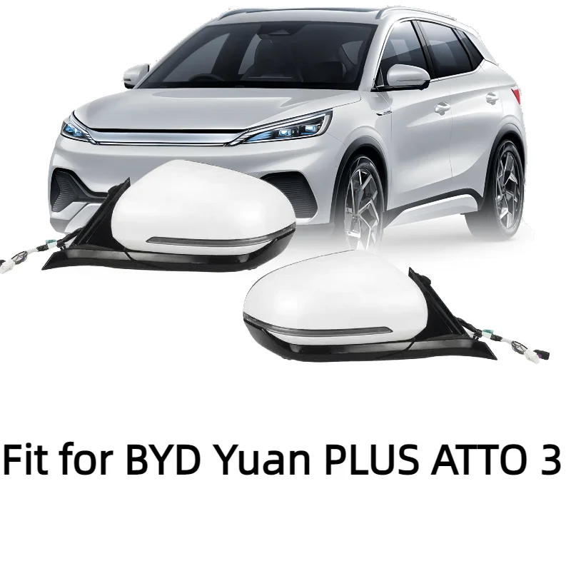 Rearview Mirror Assembly for BYD Yuan PLUS ATTO 3 (Steering Heat Signal Light - Automotive Exterior Mirror)