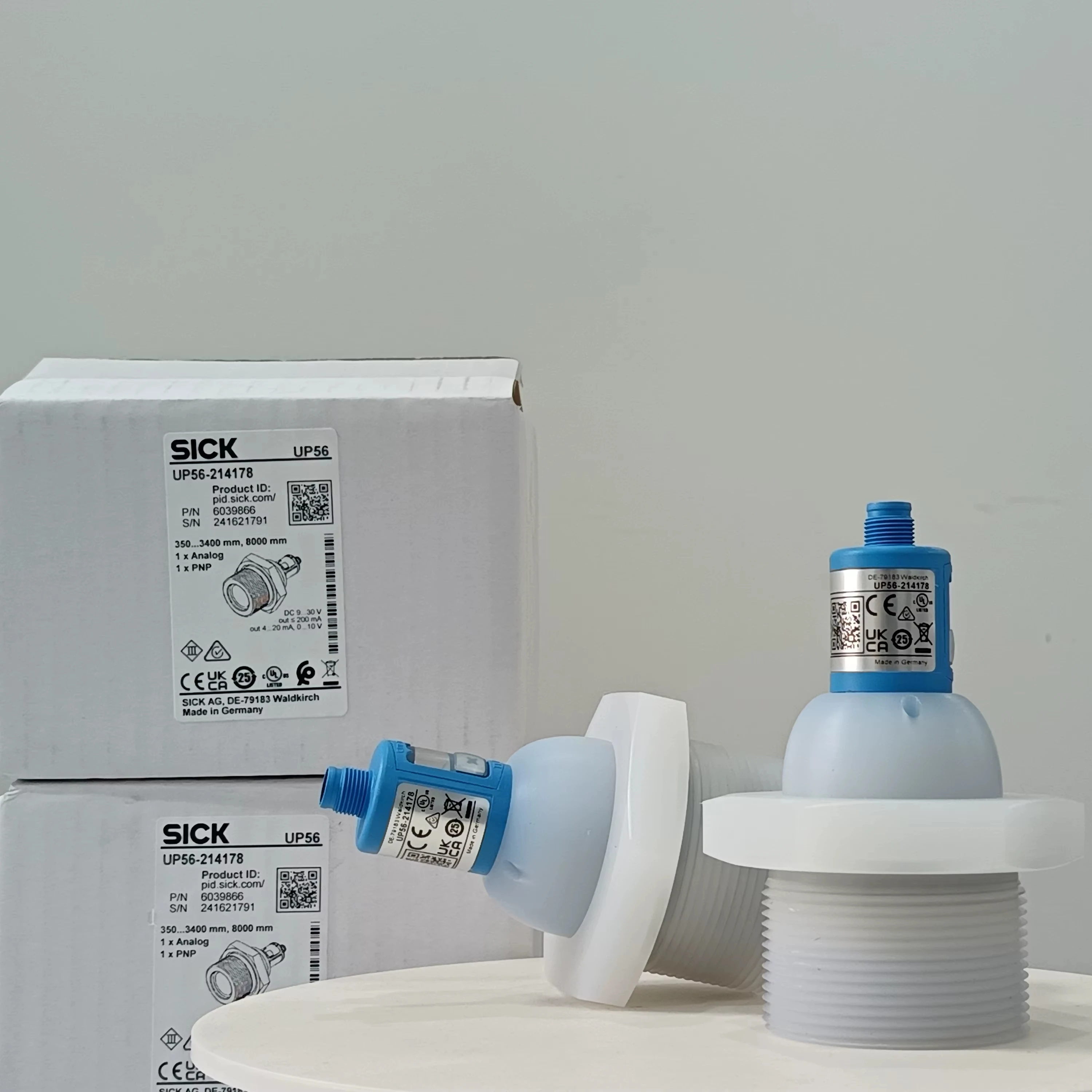

SICK UP56-214178 High Precision Ultrasonic Level Sensor 4-20mA for Reliable Continuous Liquid Solid Level Measuring Instrument