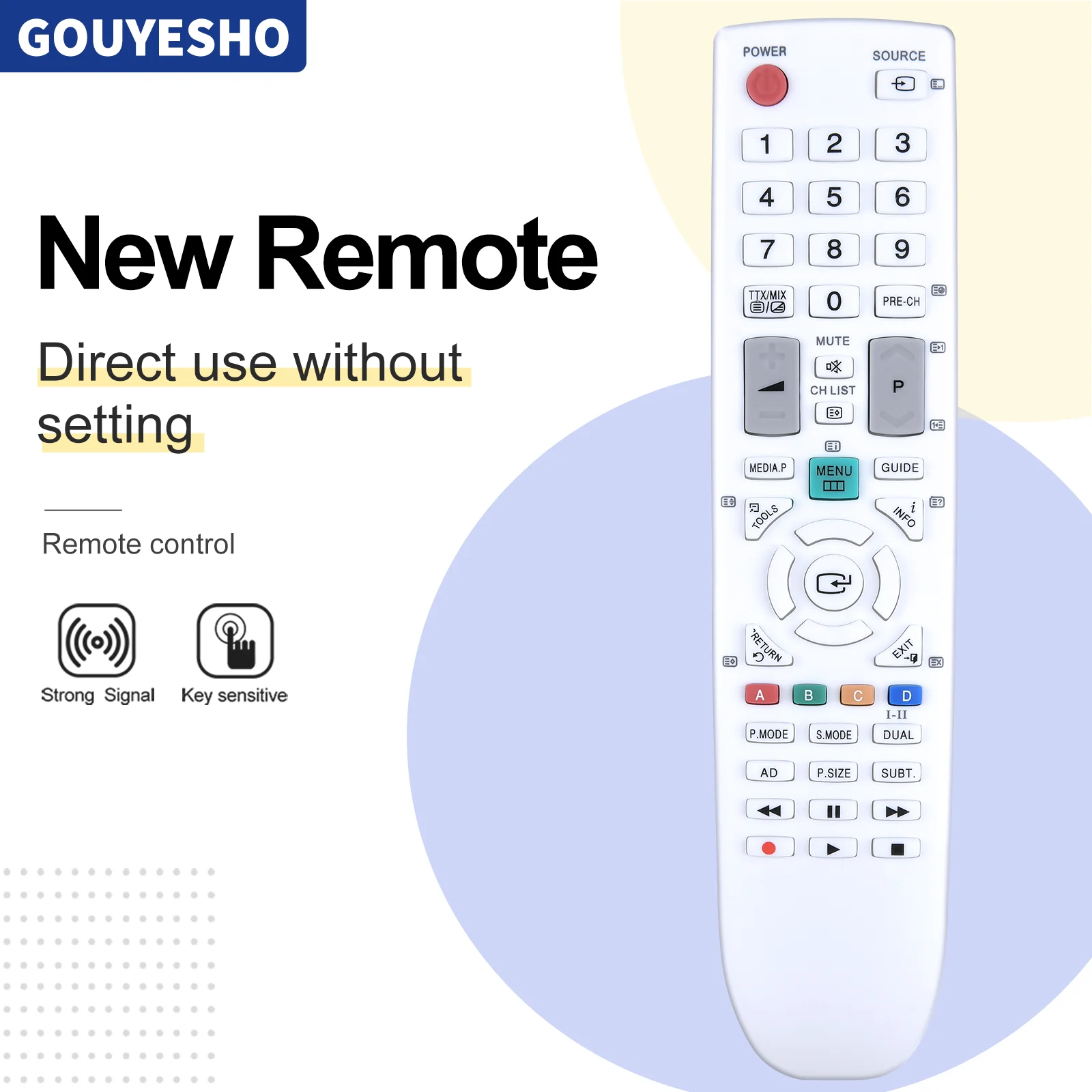 

New BN59-01084A Remote Control For SAMSUNG Smart LED TV LE19C451E2W LE19C456E2W LE22C451E2W LE22C451E2WXXH LE22C451E2W LE22C456E