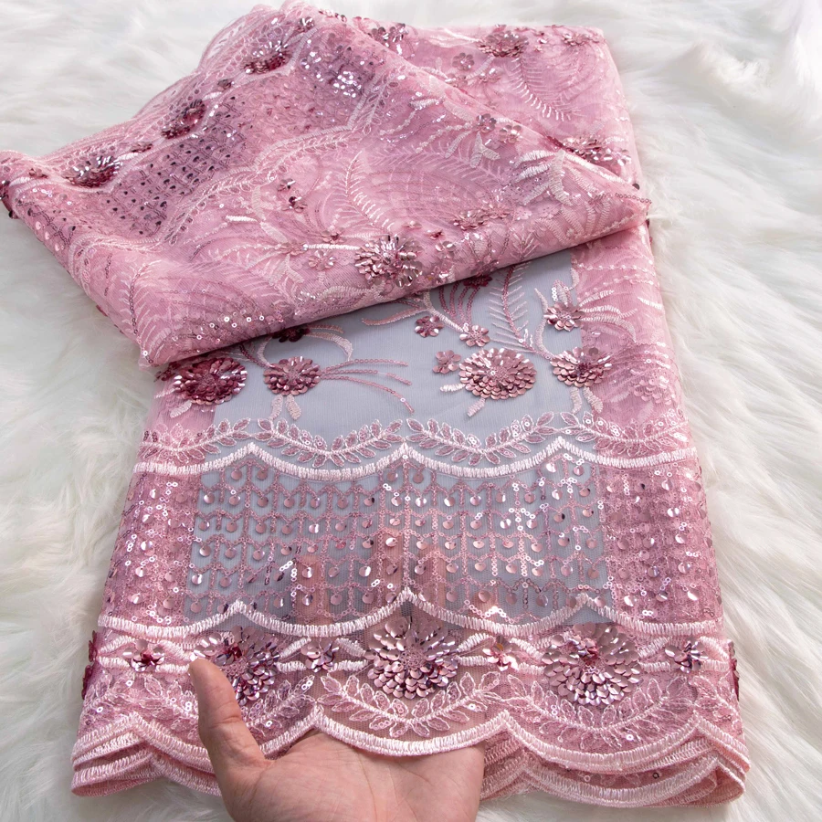 ผ้าลูกไม้ตาข่ายปักลายฝรั่งเศสค - Sewing Net บทวิจารณ์และราคา
