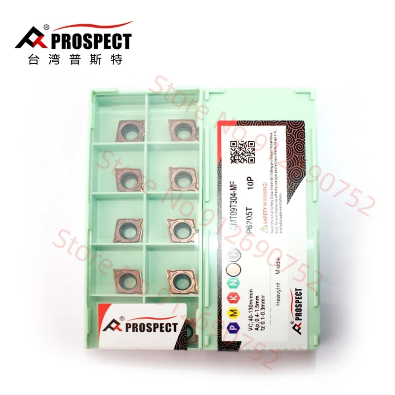 

PROSPECT CCMT060208-CM CCMT09T308-HPM CCMT060204-MF CCMT09T304-MF P6205T P8090 P8080 Carbide Insert CCMT Inserts