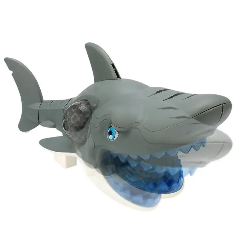 Electric Shark Toys with Lights and Sound Walking Shark Children Sensory Toy Colorful Moving Music Toys for Kids Birthday Gifts