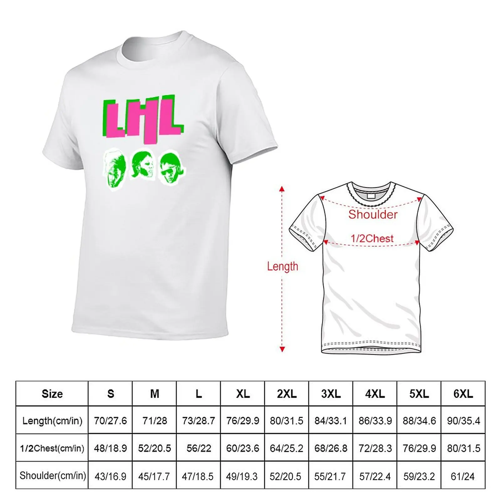 LHL T-Shirt t shirt man designer t shirts for man cotton man graphic t shirt T-shirt