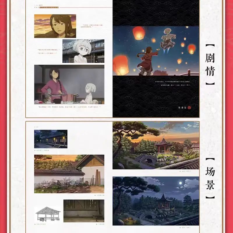 مجموعة الرسوم المتحركة اليدوية لـ World Tour Hundred Demons من رواية Sha Luo Shuang Shu ذات الطراز القديم