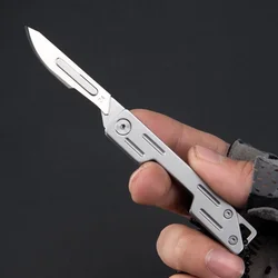 Costo del macchinario pieghevole Mini Performance bisturi coltello pieghevole medico EDC coltello tascabile per disimballaggio all'aperto