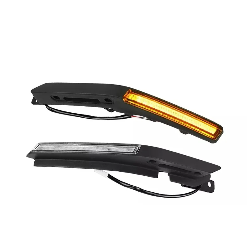 Car Amber Light Emitting Diode Hood Track Mark Light Emitting Diode Accessories Off-Road Steering Signal Light