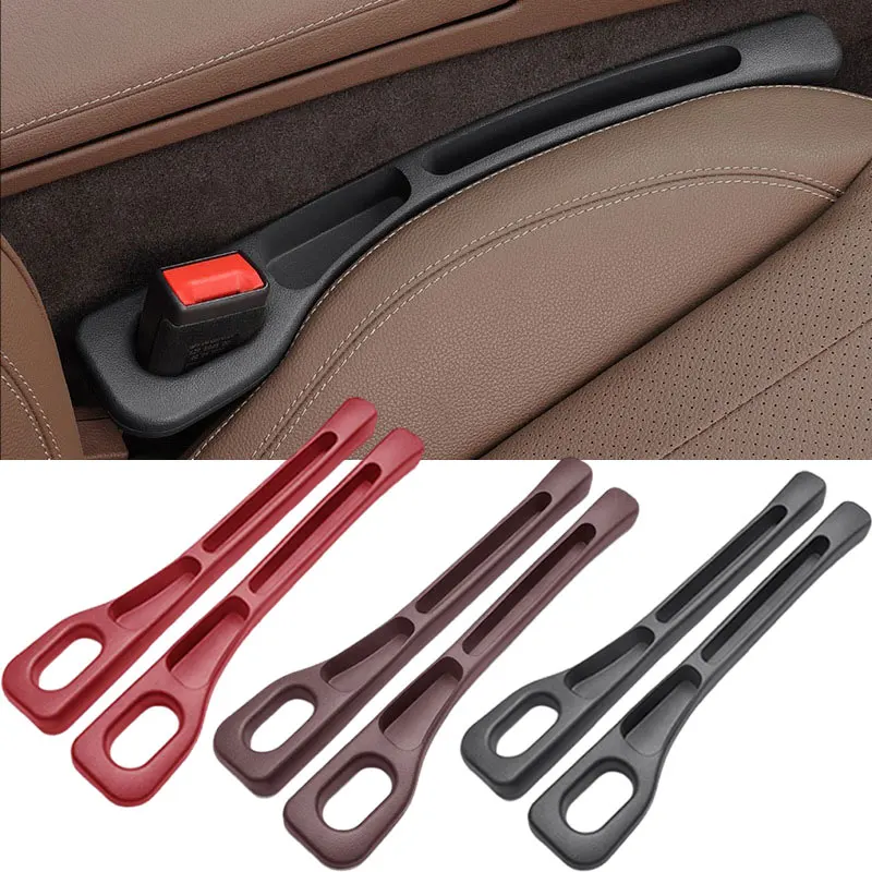 2 قطعة/المجموعة مقعد السيارة الفجوة حشو مقعد شق صندوق تخزين حقيبة بين مقاعد وحدة التحكم المنظم الديكور الداخلية اكسسوارات السيارات