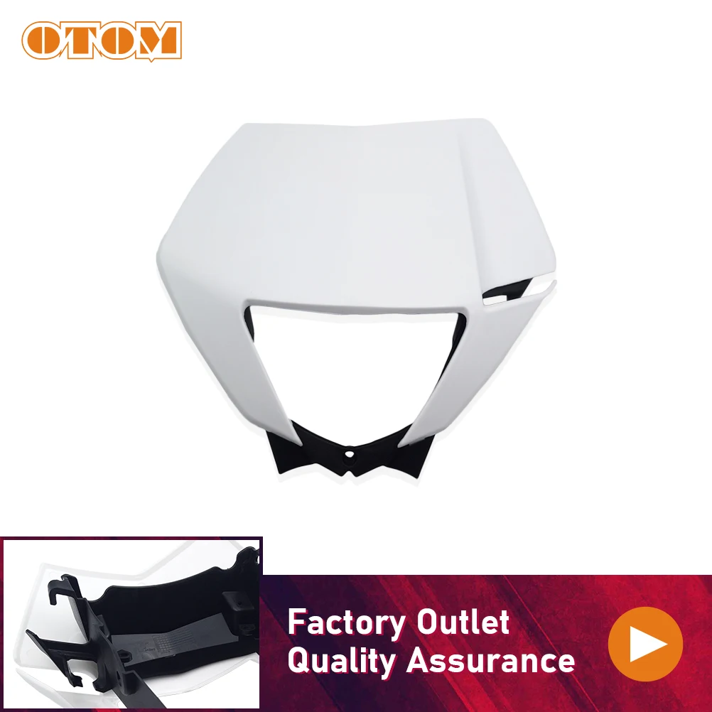 Motorcycle Headlight Housing Anti-Scratch Headlamp Shroud Head Light Mask Cover Fairing For KTM Freeride E-SM 2016 EXC 2015-2018