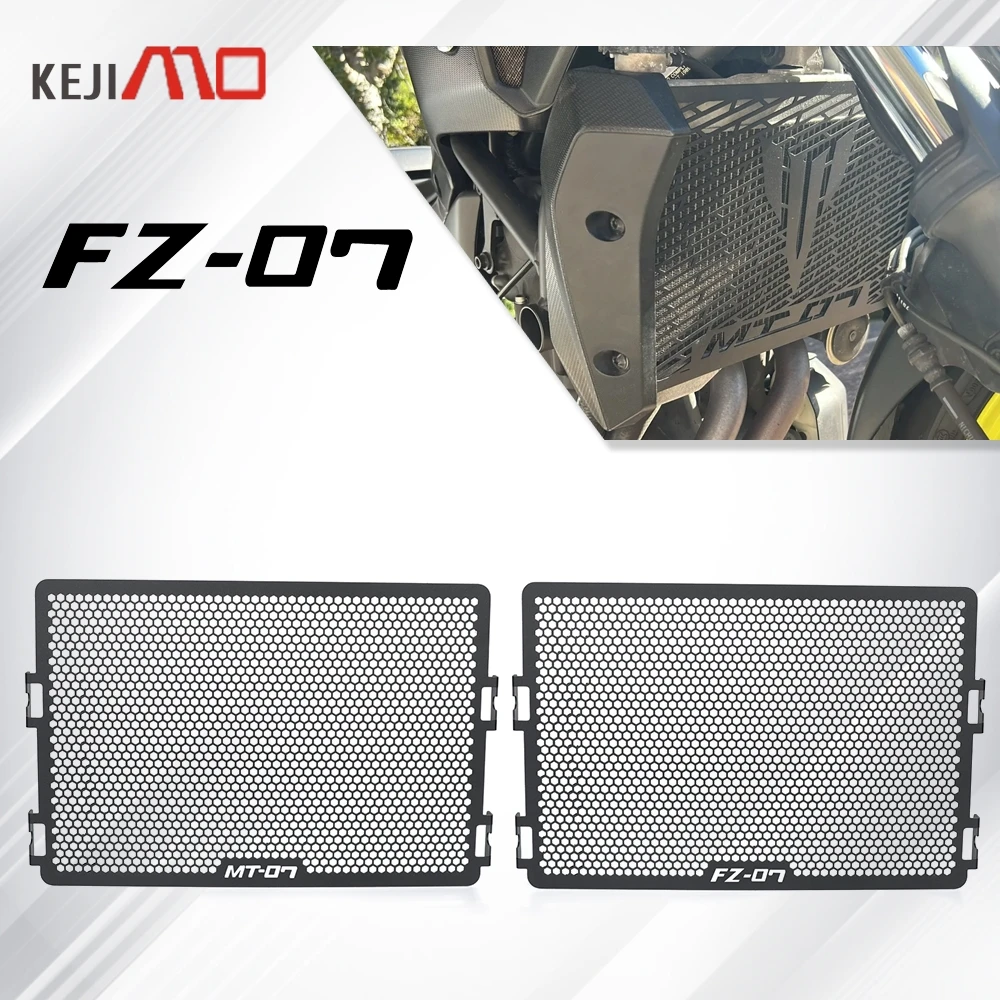 

For Yamaha MT07 MT-07 FZ-07 FZ07 2014 2015 2016 2017 2018 2019-2024 Motorcycle Accessories Radiator Guard Grille Cover Protector