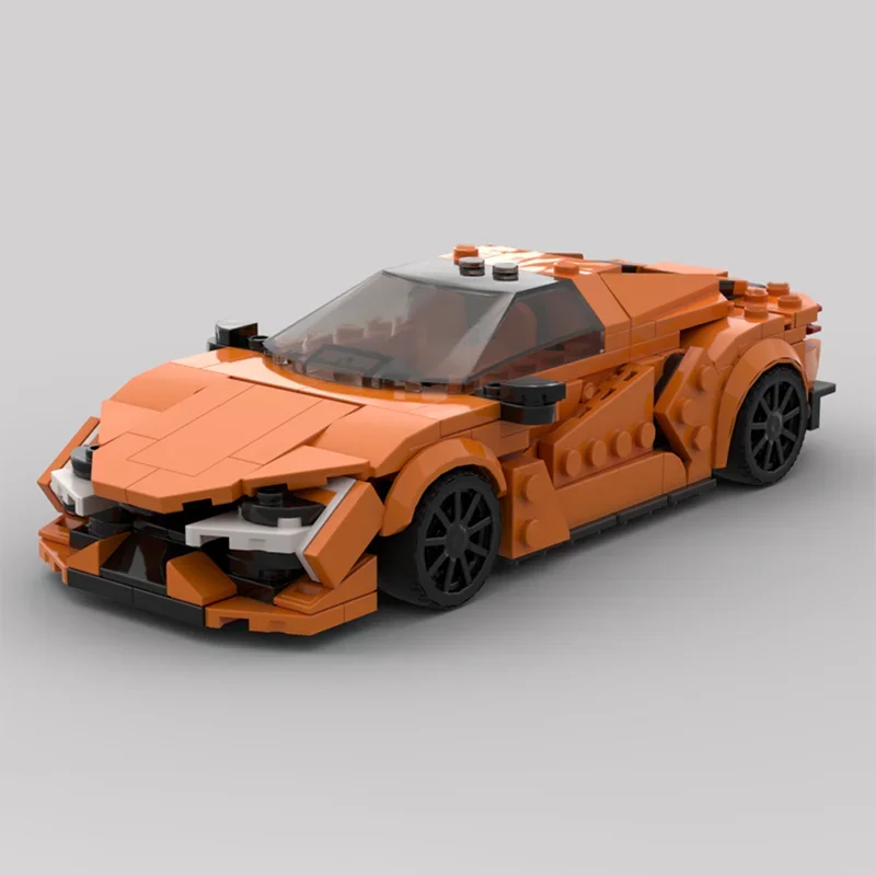 292 Uds. MOC Lamborghiniesed Revuelto supercoche modelo juguete de construcción bloques regalos de navidad arquitectura Idea creativa educación niños