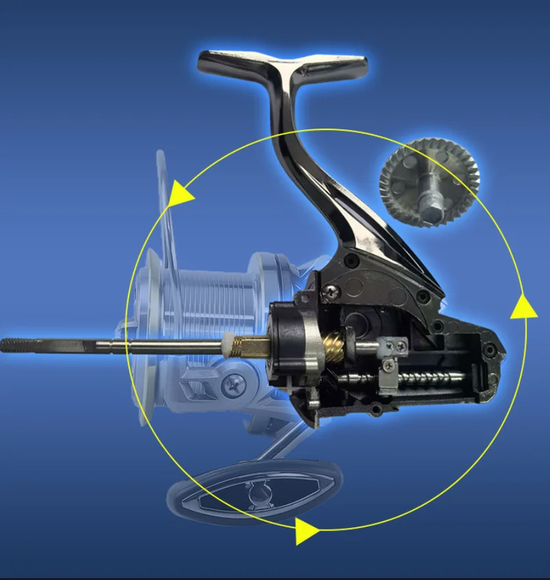 New Spinning Wheels  Metal Wir - đánh giá và giá Ice Fishing Reel