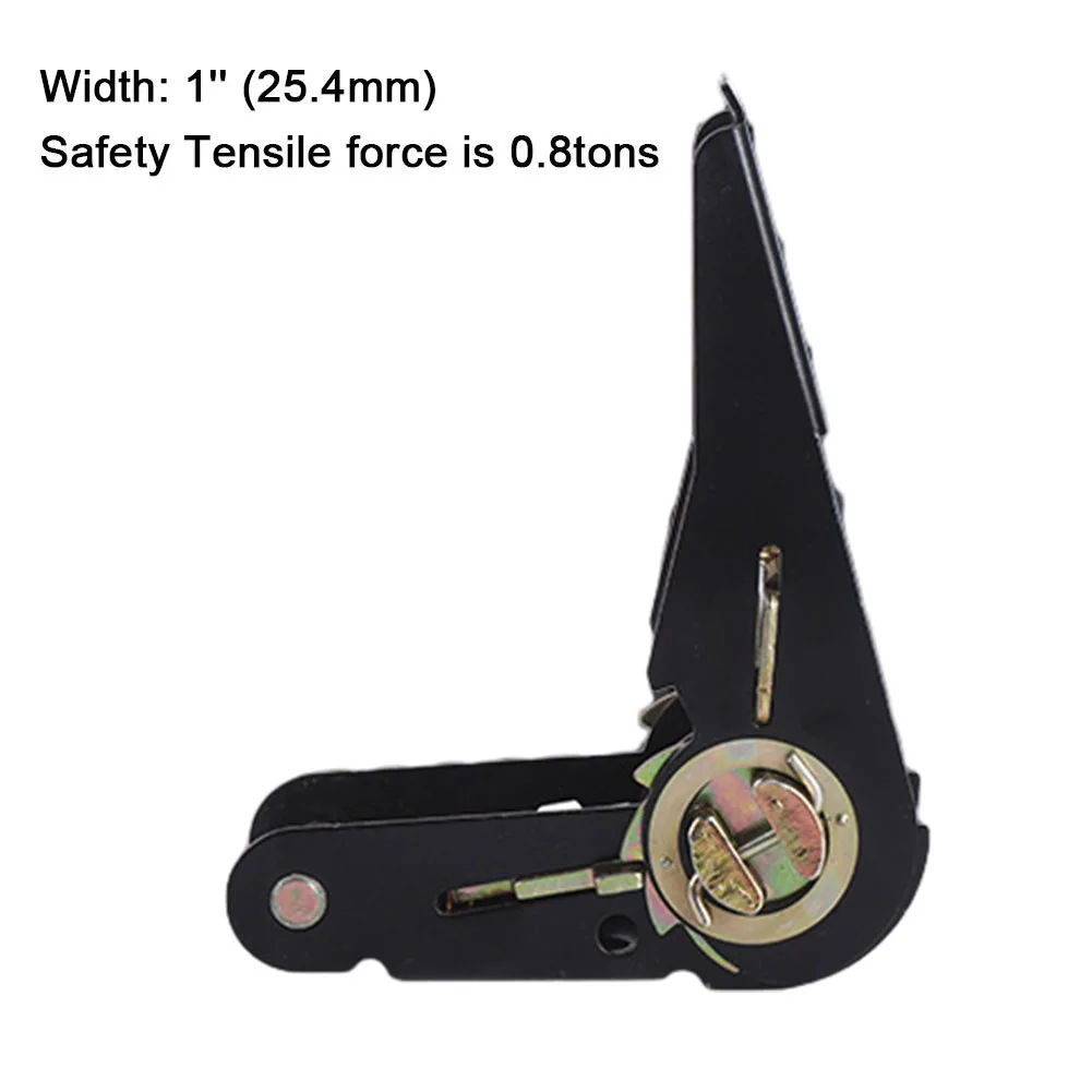 Belt Buckle Webbing Fixed 0.8tons For Heavy Duty For Logistics Transportation Tie Downs Tie‑down Cargoes Strap