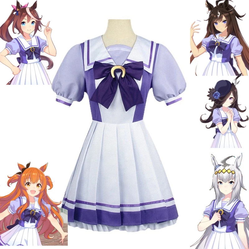 

Umamusume Pretty Derby Pretty Derby Cosplay Costume Tracen Academy Uniform Full Set Highly Restored Original Anime Style