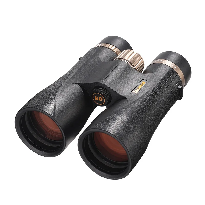 Nouvelles jumelles 10x50 12x50, télescope rempli d'azote, étanche, lentilles ED à faible dispersion, SMC Bak4, pour le camping en plein air, la chasse