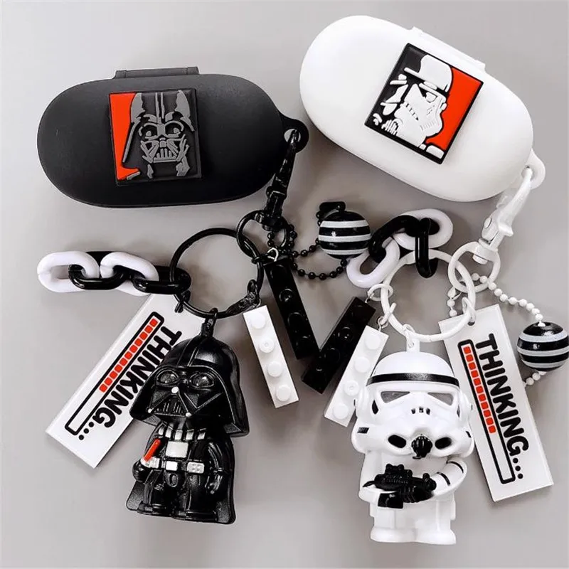 Funda de silicona para auriculares inalámbricos de Star Wars, carcasa con llavero para Huawei Freebuds SE/Freebuds 3i/Honor Flypods 3