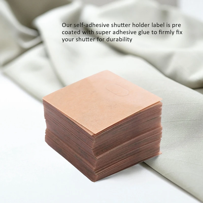 25 set di linguette di riparazione cieche verticali trasparenti/linguette cieche verticali/fissatori ciechi-50 linguette totali (25 set)