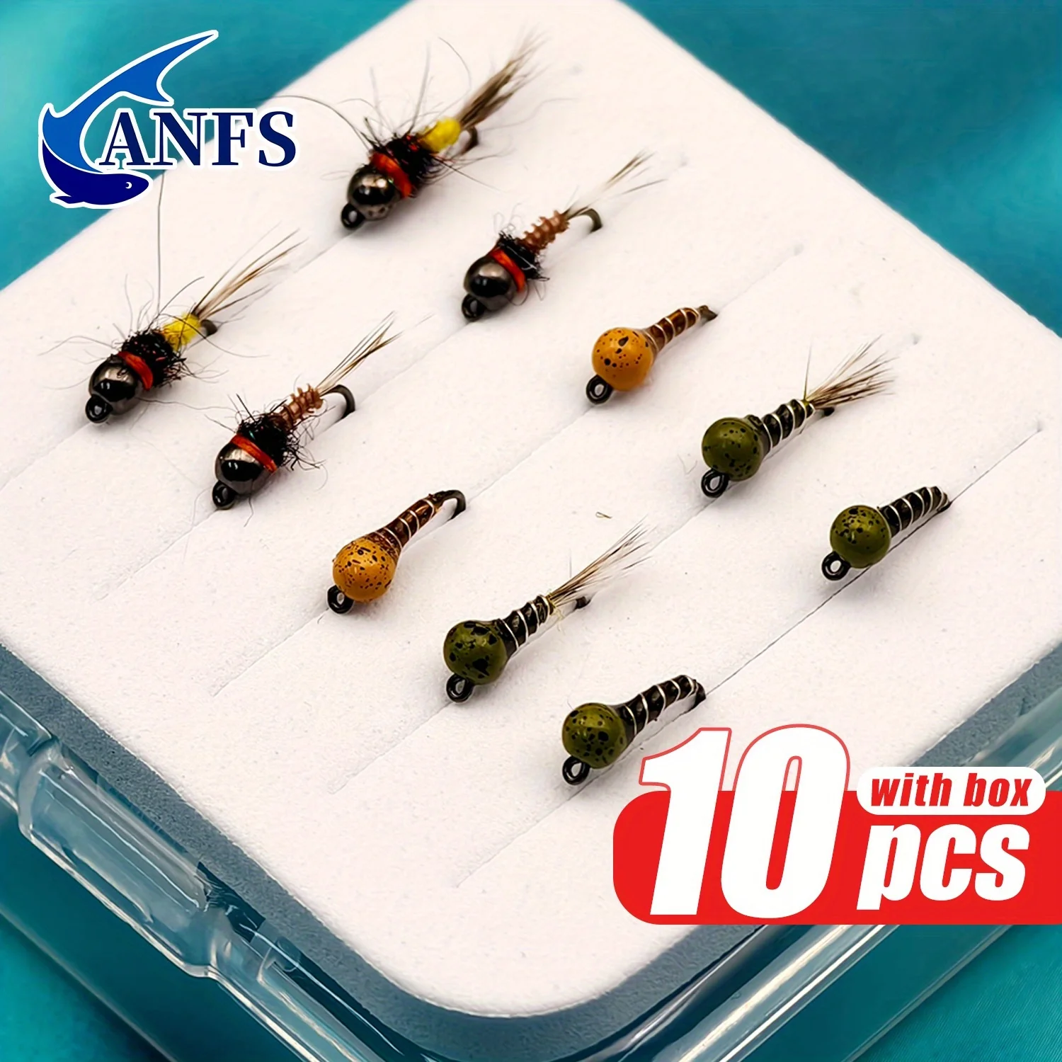 Anfs 10Pcs Assorted…