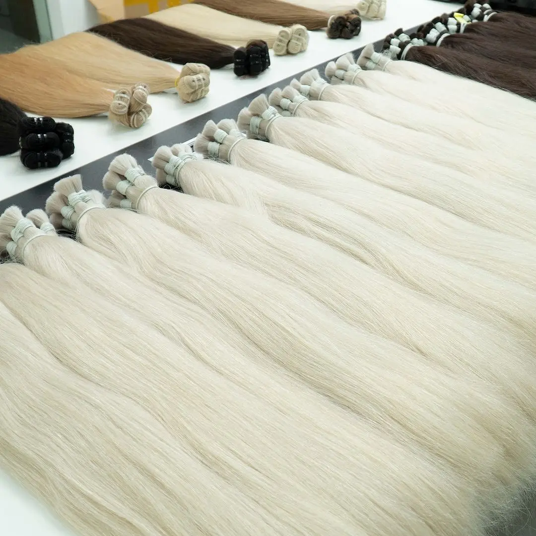 18 بوصة 100 جرام شعر بشري لعذراء خام غير معالج ملحقات السائبة المستقيمة لتضفير مايكرو بوهو بدون عقد الضفائر الطبيعية السوداء