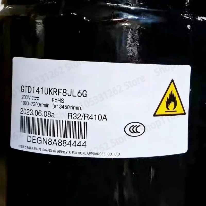 GTD141UKRF8JL6G Suitable for Haili inverter air conditioner refrigeration compressor GTD226UKPA8LT6A