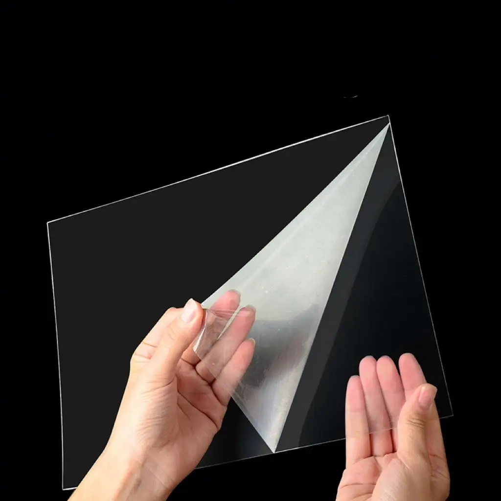 1mm Transparent Hard Plastic Sheets 4x8 PET Sheet for Screen Printing 1 Ton