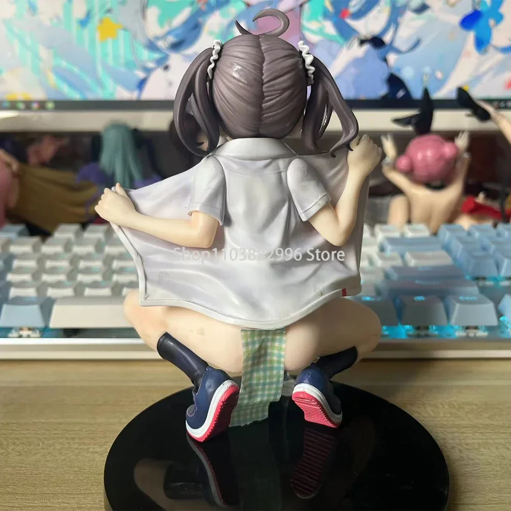 Anime japonês Hentai Figura Boneca, Rori Menina com Efeito Vazamento Ver, Adulto Coleção Modelo Toy, 13cm