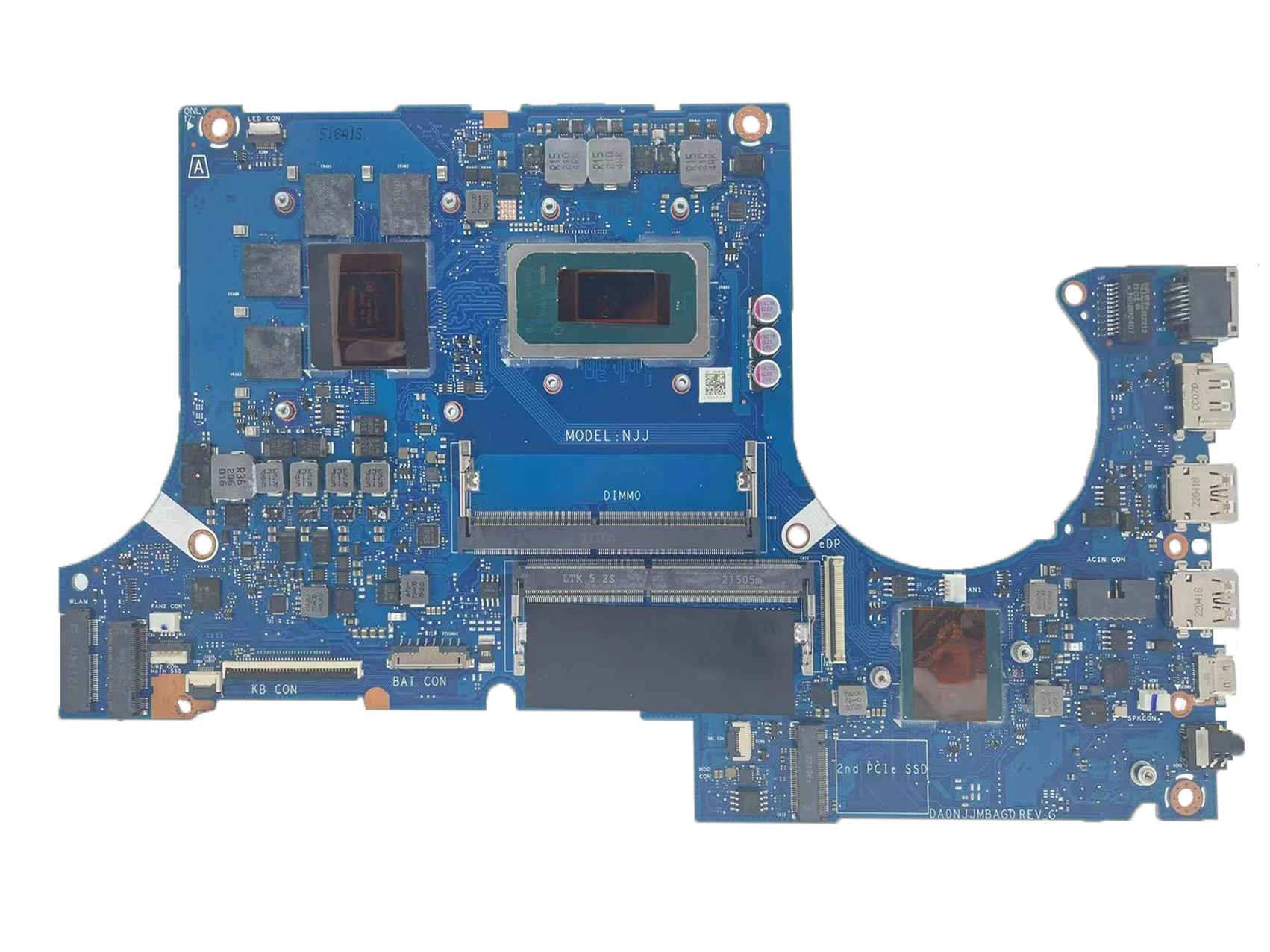 FX506HE Mainboard I5 I7  I9 RTX3050Ti-V4G FOR ASUS FX506H FX506HC FX506HM FX706H FX706HE FX706HM FX706HC Laptop Motherboard 100%