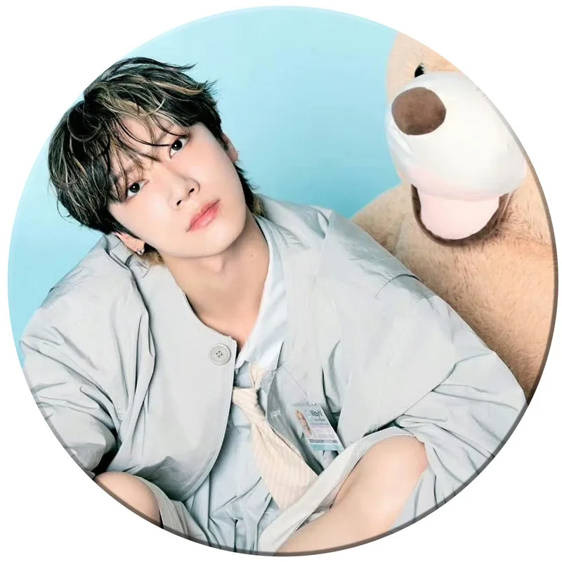 KPOP WAYV Desk Calendar Round Badge KUN TEN HENDERY XIAOJUN Mirror Keychain YANGYANG LUCAS Fans Collection Gifts Star Surround