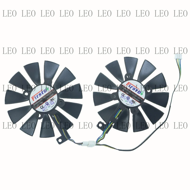 HH  FDC10U12D9-C Graphics fan for ASUS EXPEDITION RX580 RX570 EX--RX580 EX-RX570