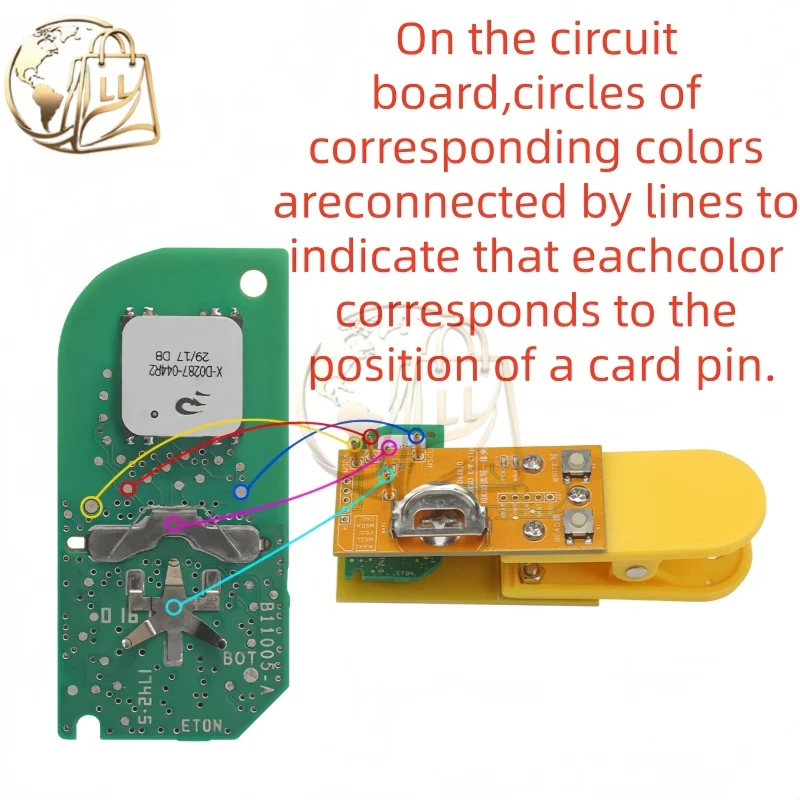 For Original PCB BMW G Series Smart Key Rapid Matching Programmer Supports Non-disassembly Operation N5F-ID21A 49 Chip 433 MHZ