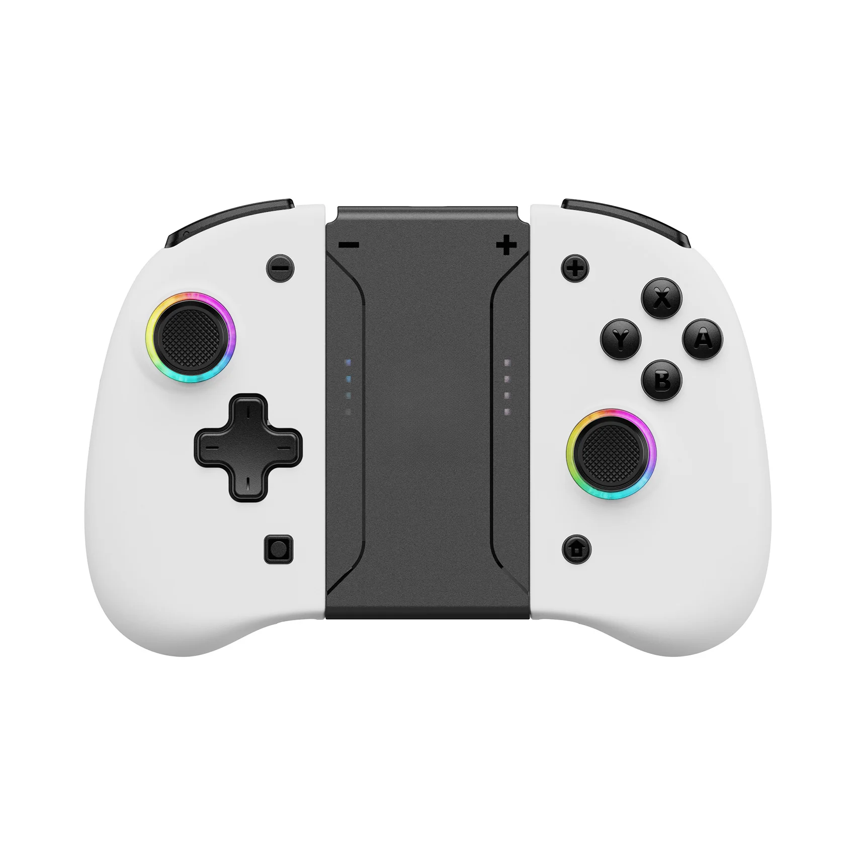 

For Switch Joy Con Bluetooth controller with colorful RGB lights and macro functions, left and right controllers