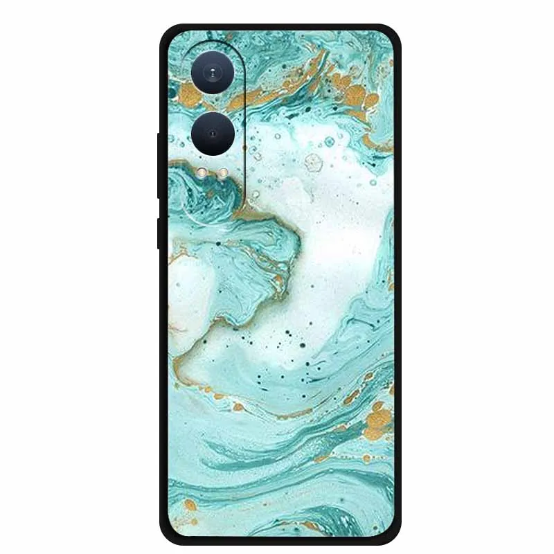 لهاتف OnePlus Nord CE 4 Lite 5G غطاء خلفي جمالي 6.67 "حافظة هاتف من السيليكون الناعم حافظة هاتف من البولي يوريثان éتوي عزر رخام قزحي الألوان #6