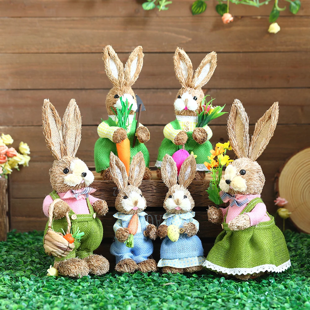 Stroh Hasen: Die perfekte Dekoration für Ostern und mehr