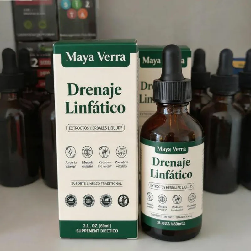 Maya Verra Lymphatic Support Liquid Drops Serum Supplement Support Lymphatic Health Improve Body Circulation Support Swelling