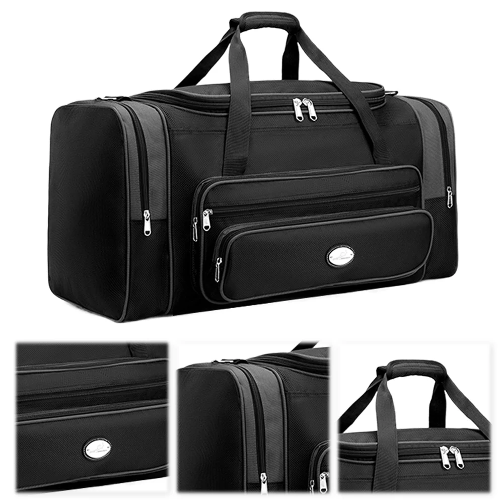Travel Duffle Bag for Men Women Waterproof Weekender Bag with Shoe Compartment Overnight Bag Tote Bag for Sports Bussiness Trip