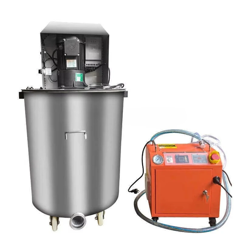 Stainless Steel Mortar Spray Concrete Cement Foaming Machine Concrete Mixing Bucket Automatic Foam Concrete Making Machine