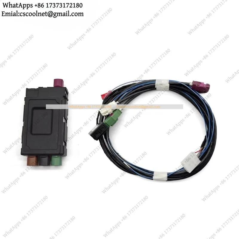 JS01 5G0035953D Car USB Hub Converter Adapter Cable for VW Passat Polo T-Cross Touran Golf Caddy Skoda Kodiaq Superb