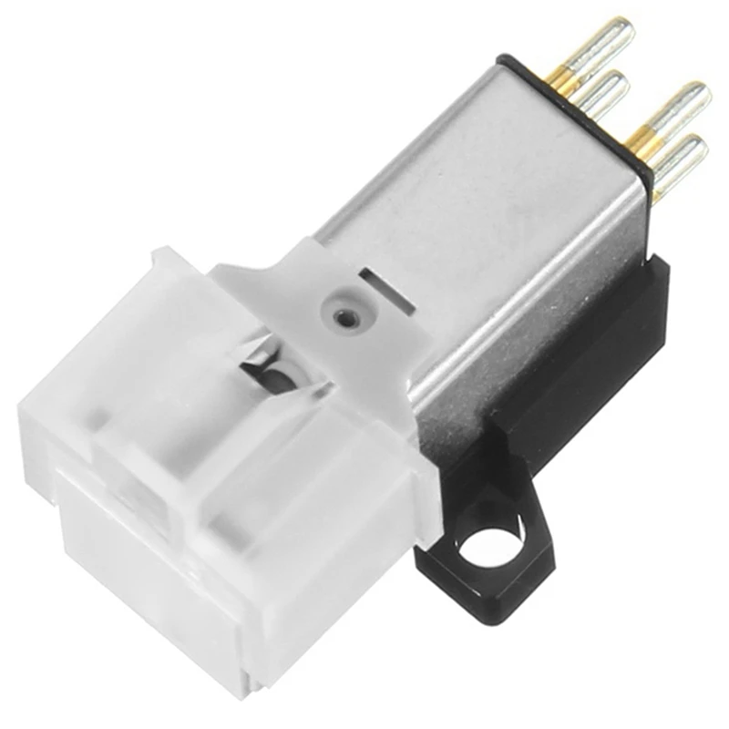 Новый стилус для картриджа 2X с поворотной головкой, 4-контактные контакты для фотограммофона, виниловая игла LP