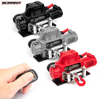 RCZIPROY Metal Wireless Remote Control Automatic Winch System for 1:10 RC Crawler Axial SCX10 90046 TRX4 Redcat