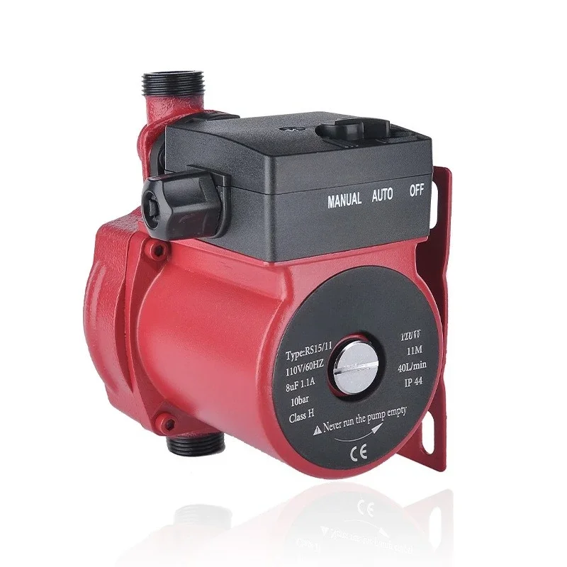 Household automatic small tap water booster floor heating hot and cold water shielded pump