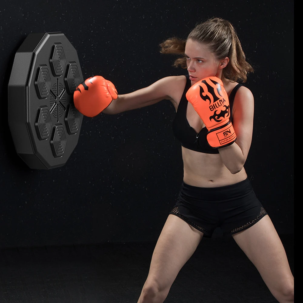 

Smart Rhythm Electronic Boxing Target Net Red Rhythm Wall Training Device for Children and Adults with Bluetooth Technology